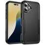 Mobigear Ultra Tough Coque iPhone 17 Coque arrière Rigide Anti-Chocs - Noir