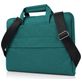 Mobigear Denim Zipper Sac à bandoulière Ordinateur portable 13 - 14 Pouces Sacoche ordinateur - Vert