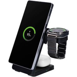 Mobiparts Foldable - Qi Wireless 15W - Noir