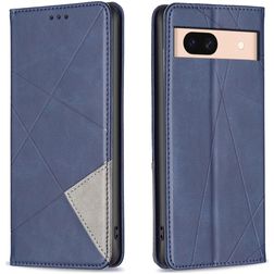 Mobigear Rhombus Slim Housse Google Pixel 8a Etui - Bleu
