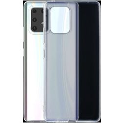 Mobigear Ultra Thin Transparent Samsung Galaxy S10 Lite TPU souple Ultra-mince Coque arrière - Transparent