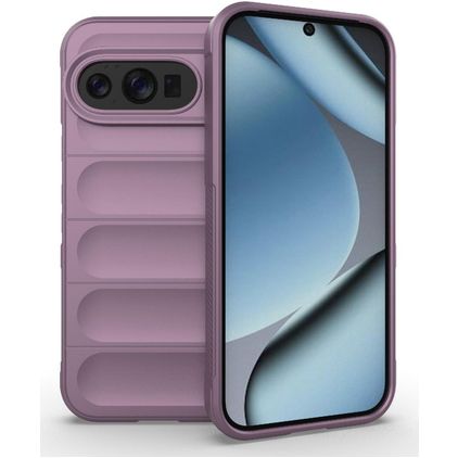 Mobigear Bumpy Coque Google Pixel 10 Coque arrière en TPU Souple - Violet