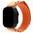 Mobilize Alpine Bracelet Nylon Apple Watch Fermeture boucle ardillon - 49/46/45/44 mm - Orange