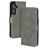 Mobiparts Classic Wallet Housse Samsung Galaxy S25 MagSafe Etui - Granite Grey