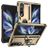 Mobigear Armor Ring Coque Samsung Galaxy Z Fold 4 Coque arrière Rigide Anti-Chocs avec Anneau-Support - Or