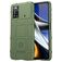 Mobigear Rugged Shield POCO X4 Pro 5G TPU souple Coque arrière Antichoc - Vert