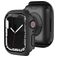 Mobigear Colors Coque rigide mince pour Apple Watch - 45 mm - Noir