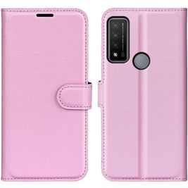 Mobigear Classic Housse TCL 20 R 5G Etui Porte-Monnaie - Rose