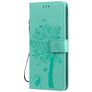 Mobigear Tree Housse LG V60 ThinQ Etui Porte-Monnaie - Turquoise