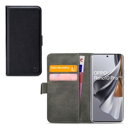 Mobilize Classic Gelly Wallet OPPO Reno 10 Pro Étui Portefeuille - Noir