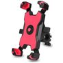 Mobigear PushHold Support Vélo Guidon Pince Universel - Rouge