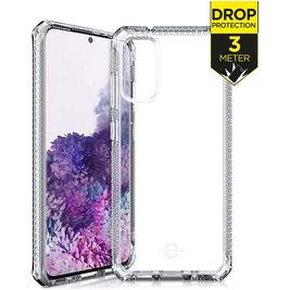 ITSkins SpectrumClear Coque Transparente Samsung Galaxy S20 Coque arrière en TPU Souple Anti-Chocs - Transparent
