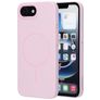 Mobiparts Slim Line Coque iPhone 16e MagSafe Coque arrière Rigide - Blush Pink