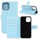 Mobigear Classic Housse iPhone 12 Etui Porte-Monnaie - Bleu