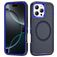 Mobigear Rugged Mag Coque iPhone 16 Pro Max MagSafe Coque arrière Rigide Anti-Chocs - Bleu Marin