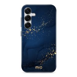 MIO Samsung Galaxy S26 MagSafe Plastique rigide Coque arrière - Midnight Sparkle