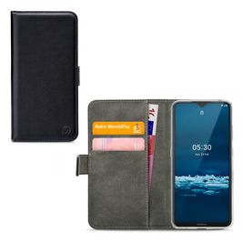 Mobilize Classic Gelly Wallet Housse Nokia 5.3 Etui Porte-Monnaie - Noir