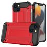 Mobigear Outdoor Coque iPhone 14 Coque arrière Rigide Anti-Chocs - Rouge