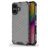 Mobigear Honeycomb Coque iPhone 16 Plus Coque arrière Rigide Anti-Chocs - Noir