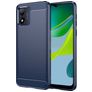 Mobigear Brushed Slim Coque Motorola Moto E13 Coque arrière en TPU Souple - Bleu