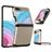 Mobigear Non-slip Armor Coque Samsung Galaxy Z Flip 5 Coque arrière Rigide Anti-Chocs - Or