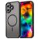 Mobigear Shockproof Coque iPhone 18 MagSafe Coque arrière Rigide - Noir