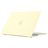 Mobigear Cream Matte MacBook Air 15 Pouces (2023-2025) Coque - Jaune - Model A2941 / A3114 / A3241