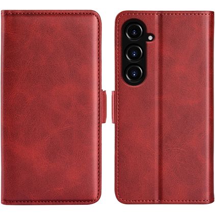 Mobigear Slim Magnet Samsung Galaxy S23 FE Étui Portefeuille - Rouge