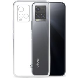 Mobilize Gelly Coque Transparente Vivo Y33s Coque arrière en TPU Souple - Transparent