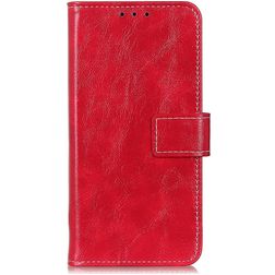 Mobigear Basic Housse Motorola Moto G9 Power Etui Porte-Monnaie - Rouge