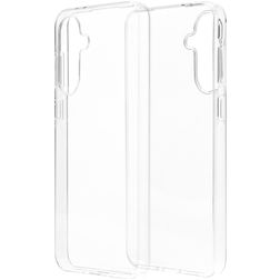 Mobiparts Classic Coque Transparente Samsung Galaxy A36 Coque arrière en TPU Souple - Transparent