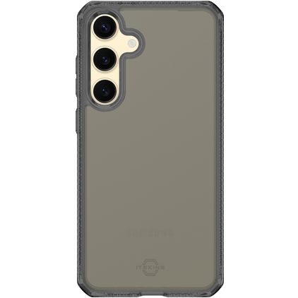 ITSKINS Level 2 SpectrumClear R Coque Samsung Galaxy S25 Coque arrière en TPU Souple Anti-Chocs - Smoke