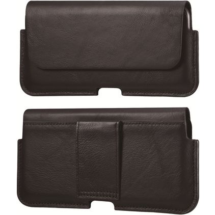 Mobigear Deluxe Belt Etui de ceinture (max 17,7 cm x 8,5 cm) - Pochette de ceinture - Holster - Noir