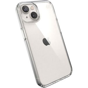 Speck Presidio Perfect Clear Coque Transparente iPhone 14 Coque arrière Rigide Anti-Chocs - Transparent