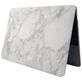 Mobigear Marble MacBook Pro 13 Pouces (2008-2012) Coque - Blanc / Gris
