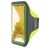 Mobiparts Comfort Fit Brassard Téléphone Samsung Galaxy S22 Brassard Coque de Sport en Neoprène - Neon Green