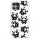 Mobigear Design Coque iPhone 12 Pro Max Coque arrière en TPU Souple - Panda