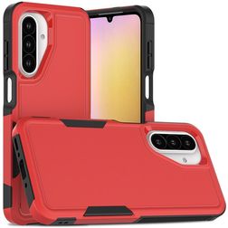 Mobigear Heavy Armor Coque Samsung Galaxy A26 Coque arrière Rigide Anti-Chocs - Rouge