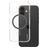 CARE by PanzerGlass Flagship Coque iPhone 16 MagSafe Coque arrière Rigide - Transparent / Noir