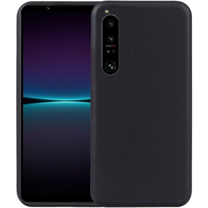 Mobigear Basics Coque Sony Xperia 1 V Coque arrière en TPU Souple - Noir