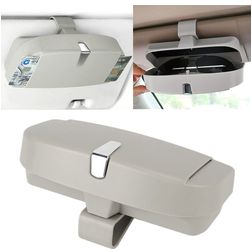 Mobigear Car Glasses - Étui à lunette en en Plastique rigide - Gris