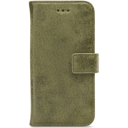My Style Flex Wallet Samsung Galaxy A03s Étui Portefeuille - Olive