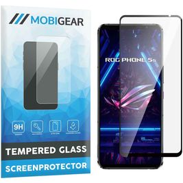 Mobigear Premium ASUS ROG Phone 5s Verre trempé Protection d'écran - Compatible Coque - Noir