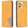 Mobigear Rhombus Slim Realme C35 Étui - Cognac
