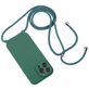 Mobigear Lanyard iPhone 14 Pro Coque avec cordon en Silicone - Vert