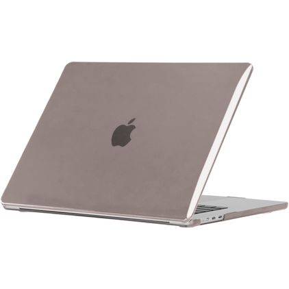 Mobigear Glossy MacBook Air 15 Pouces (2023-2026) Coque - Gris - Model A2941 / A3114 / A3241 / A3448