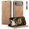 CaseMe 013 Housse iPhone Air Etui Porte-Monnaie - Marron