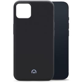 Mobilize Rubber Gelly Coque iPhone 13 Coque arrière en TPU Souple - Matt Black