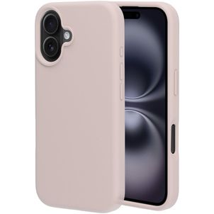 Mobiparts Coque iPhone 16 Coque arrière en Silicone - Soft Salmon