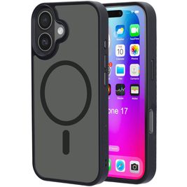 Mobiparts Hardcover Coque iPhone 17 MagSafe Coque arrière Rigide - Satin Black